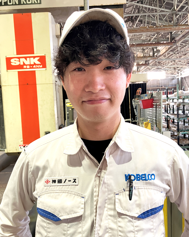 製造部所属 Hさん