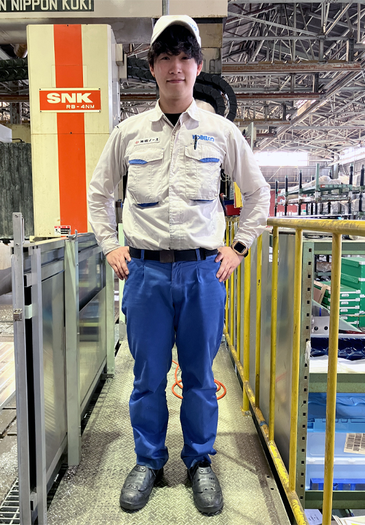 製造部所属 Hさん